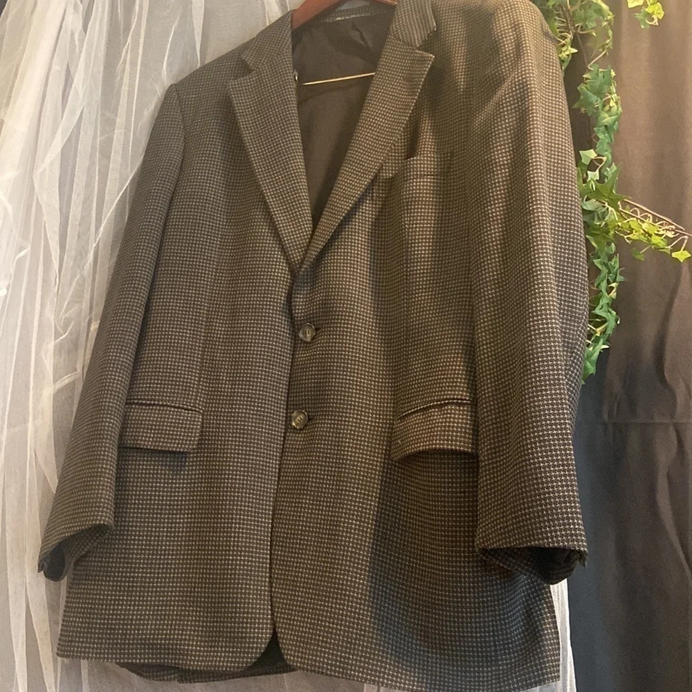 Ermenegildo Zegna Two Button Wool Blazer